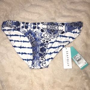 Seafolly Mandala Reversible Bikini Bottoms new 8